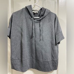 Como Blu Women's Athleisure Short Sleeve Hoodie